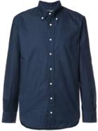 Gitman Vintage Button Down Collar Shirt, Men's, Size: Small, Blue, Cotton