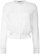 Ermanno Scervino - Lace Cardigan - Women - Cotton/polyamide - 42, Women's, Nude/neutrals, Cotton/polyamide