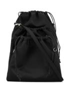 Mm6 Maison Margiela Multi Pocket Drawstring Bag - Black