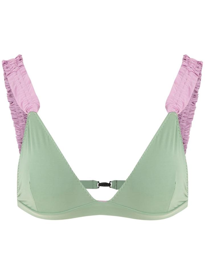 Clube Bossa Loretta Bikini Top - Green