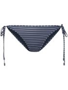 The Upside Striped Bikini Bottoms - Blue