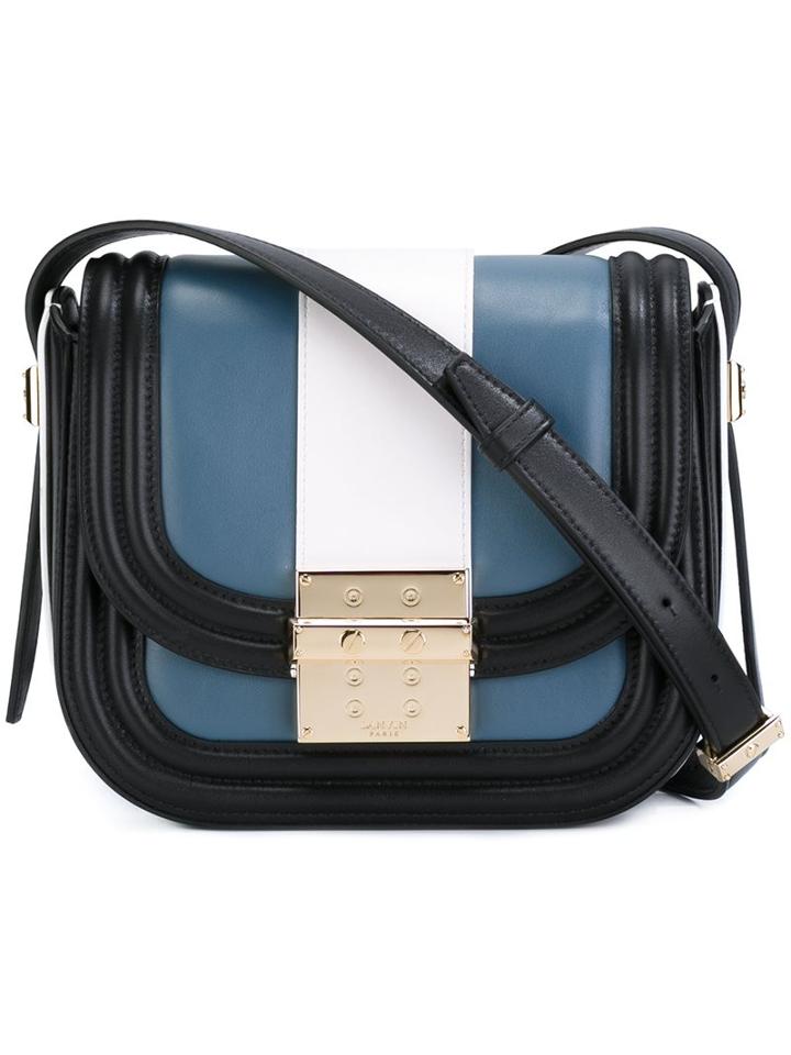 Lanvin Small 'lala' Shoulder Bag, Women's, Blue