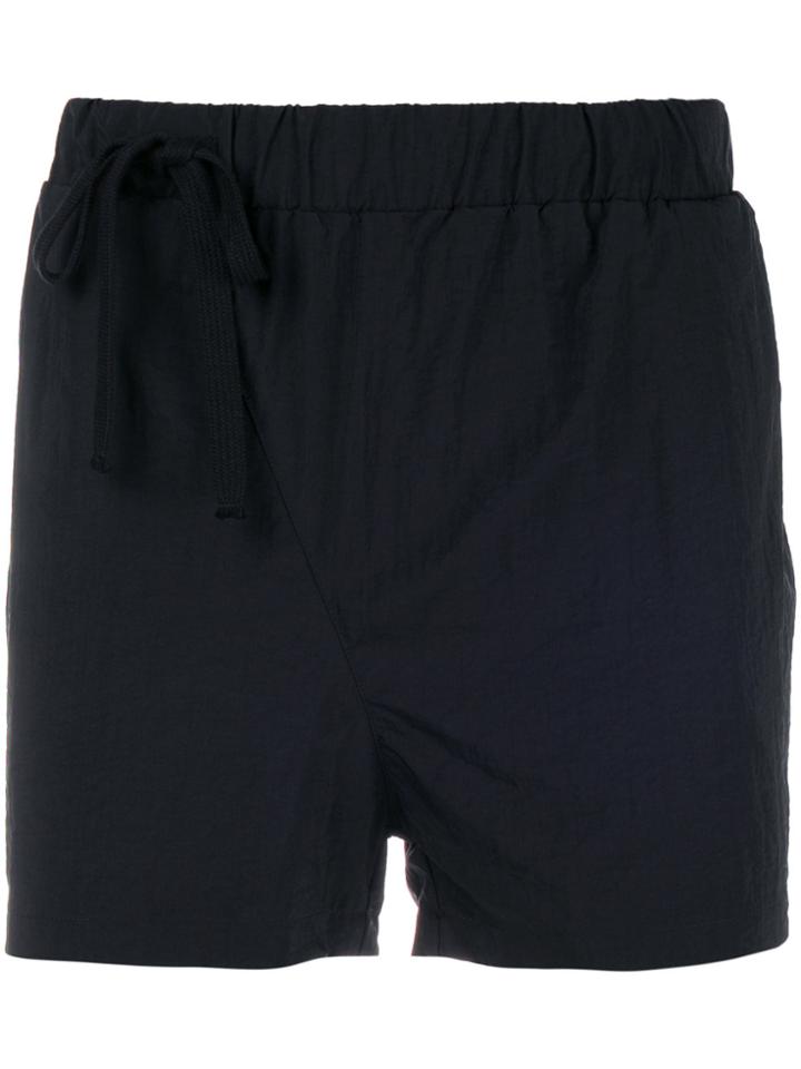 Andrea Ya'aqov Clip Plain Swim Shorts - Black