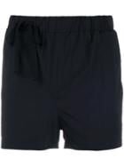 Andrea Ya'aqov Clip Plain Swim Shorts - Black