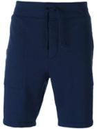 Polo Ralph Lauren Classic Track Shorts, Men's, Size: Large, Blue, Cotton/polyester/modal