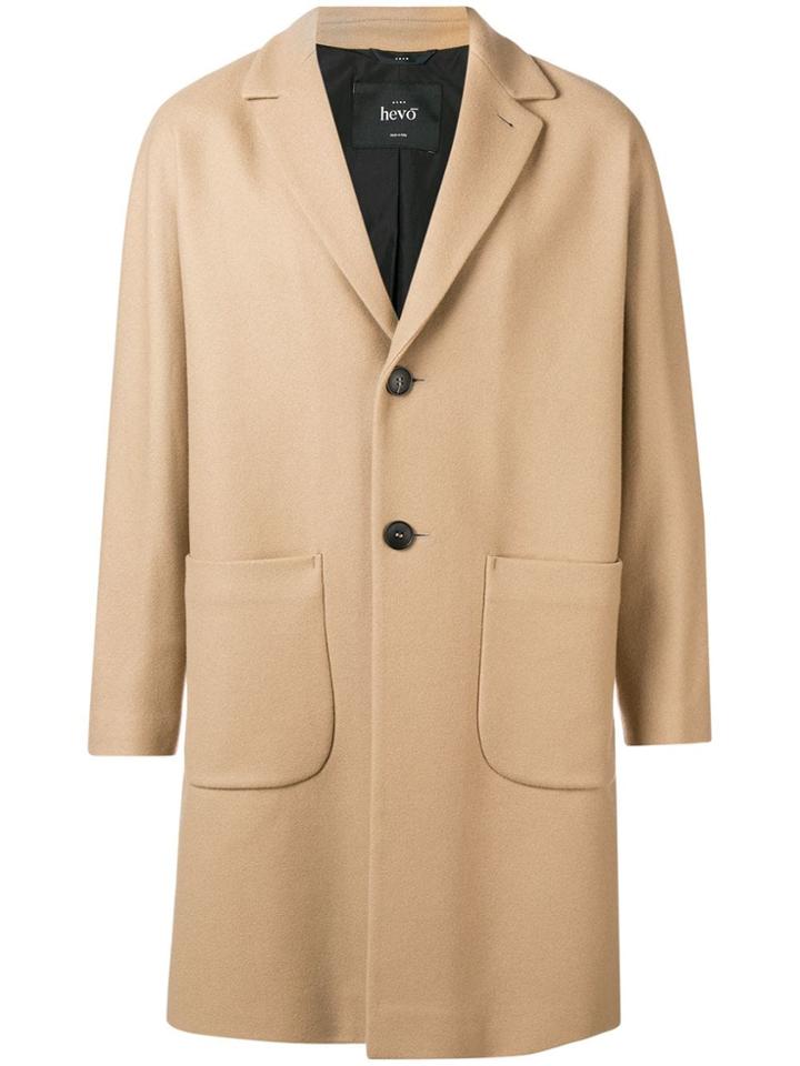 Hevo Wool Overcoat - Nude & Neutrals