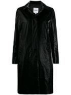 Aspesi Plastic-bag Coat - Black