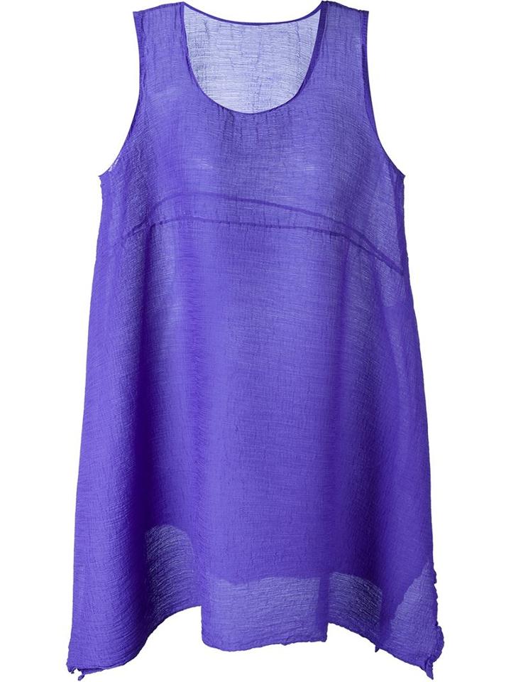 Issey Miyake Cauliflower Oversized Top, Women's, Pink/purple, Polyester