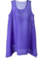 Issey Miyake Cauliflower Oversized Top, Women's, Pink/purple, Polyester