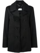 Maison Margiela Button-down Coat, Women's, Size: 40, Black, Cotton