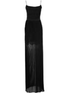 Stella Mccartney Evening Dress, Women's, Size: 38, Black, Silk/cotton