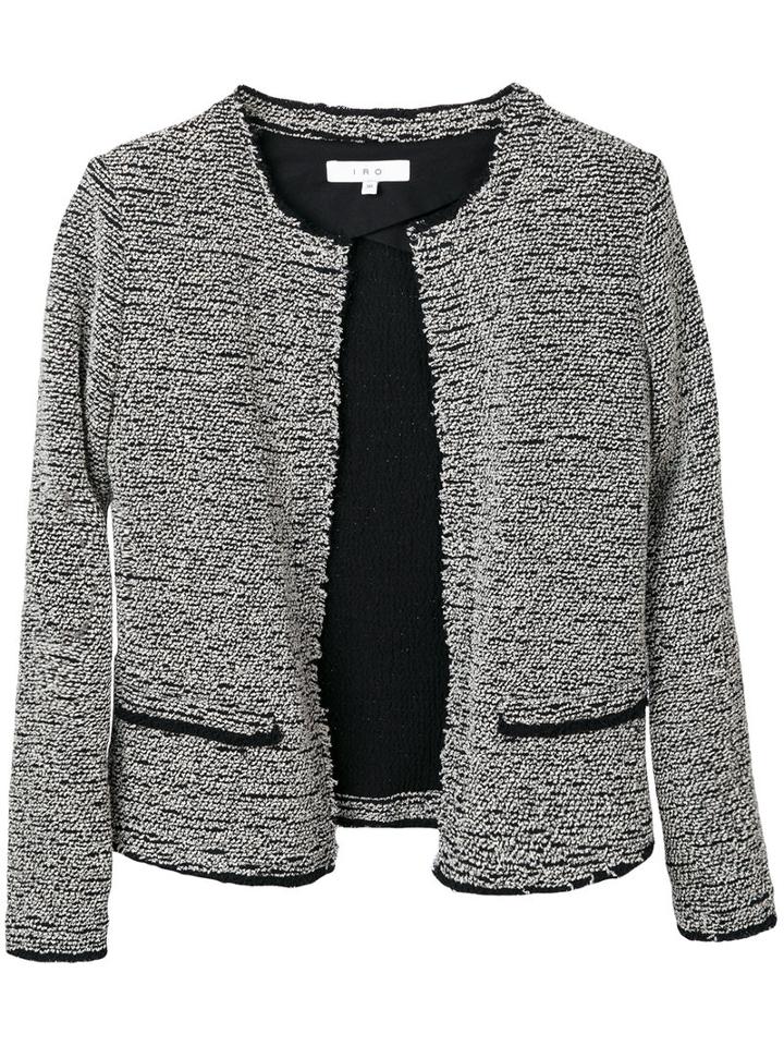 Iro - Phav Bouclé Jacket - Women - Cotton/polyamide/polyester/viscose - 42, Black, Cotton/polyamide/polyester/viscose