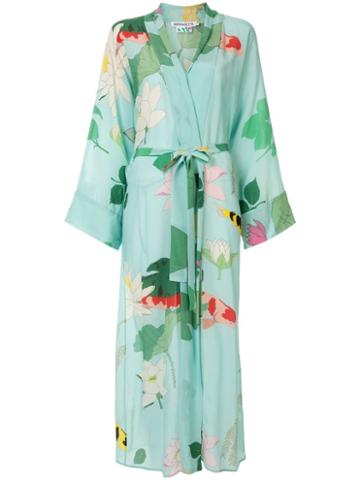 Bernadette Peignoir Dress - Blue