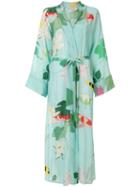 Bernadette Peignoir Dress - Blue