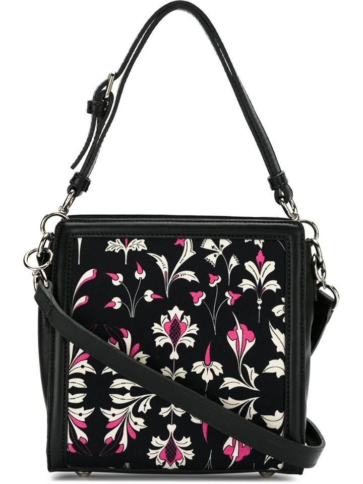 Reinaldo Lourenço Printed Shoulder Bag - Black