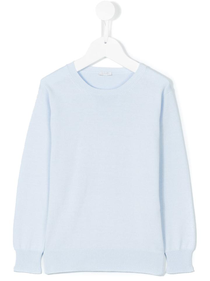 Il Gufo - Crew Neck Jumper - Kids - Cotton - 10 Yrs, Blue