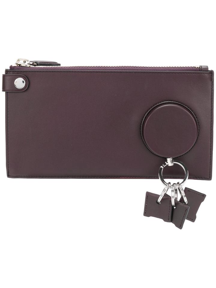 Alexander Wang Flat Pouch Clutch Bag - Red