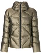 Fay Zipped Padded Jacket - Metallic