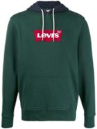 Levi's Logo Print Hoodie - Green