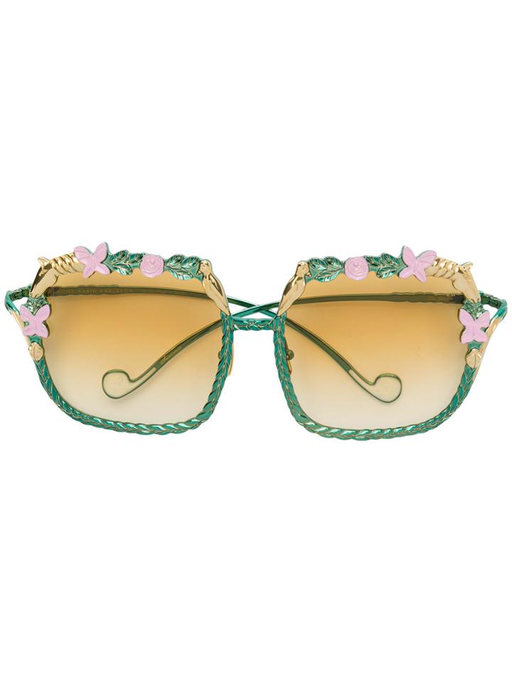 Anna Karin Karlsson The Garden Sunglasses - Green