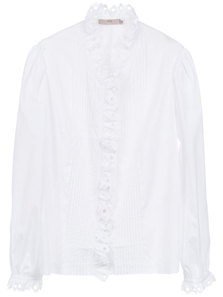 Sissa Embroidered Shirt - White