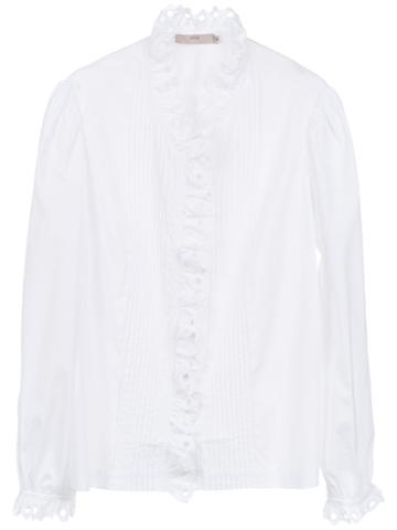 Sissa Embroidered Shirt - White