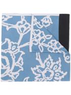 Chirazi Floral Print Scarf - Blue