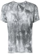 Tom Rebl Abstract Print T-shirt, Men's, Size: Small, Grey, Spandex/elastane/viscose