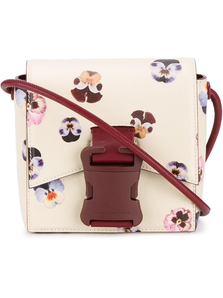 Christopher Kane Small Bonnie Printed Cross-body Bag - Nude & Neutrals
