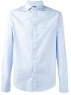 Armani Jeans Plain Shirt, Men's, Size: Xxl, Blue, Cotton