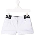 Givenchy Kids Teen Denim Shorts - White