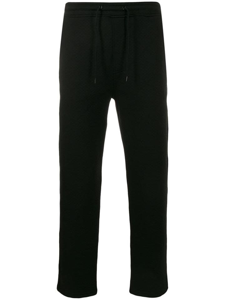 Kenzo Textured Jogging Trousers - Black