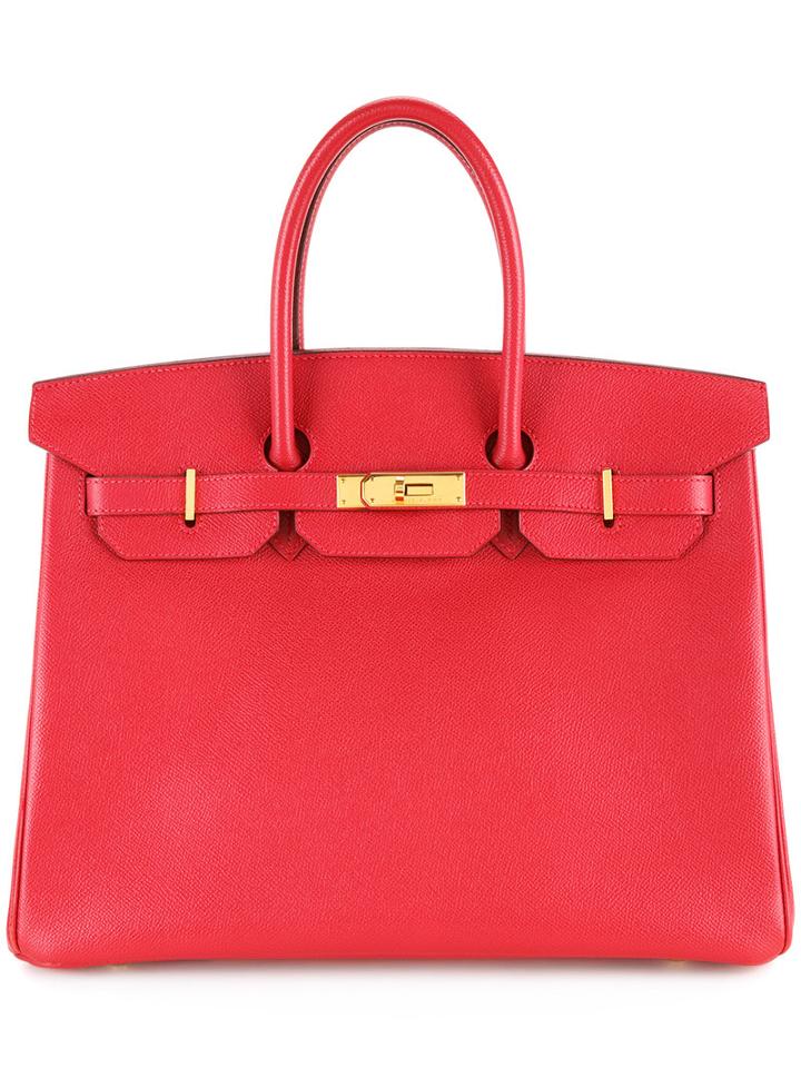 Hermès Vintage Birkin 35 Bag, Women's, Red