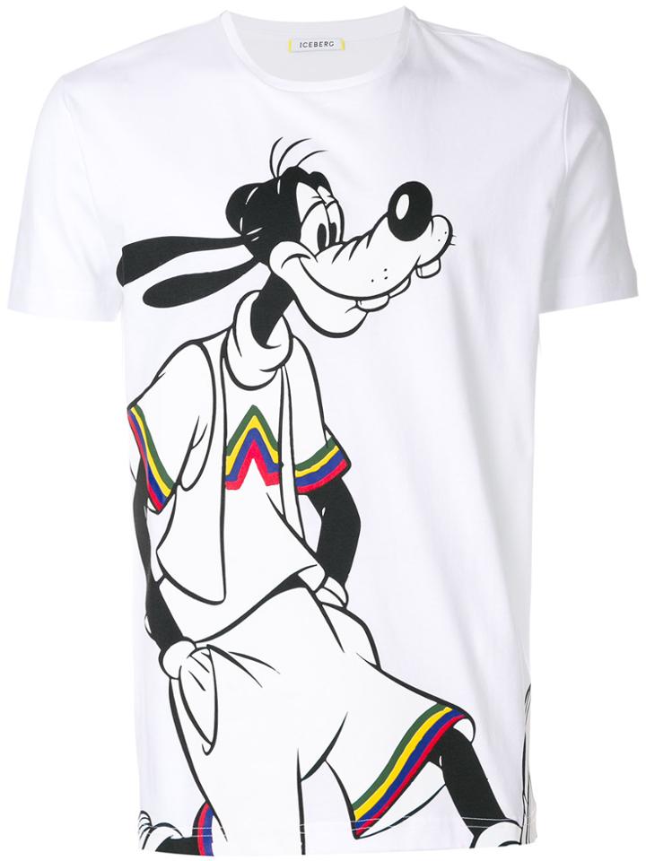 Iceberg Pluto Print T-shirt - White