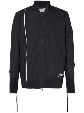 Ne. Sense - Fort Oversized Bomber - Men - Nylon/polyester - L, Black, Nylon/polyester
