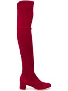 Parallèle Over-the-knee Boots - Red