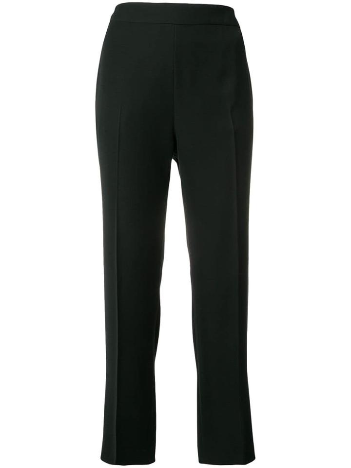 Lanvin Cropped Trousers - Black