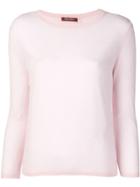 Max Mara Studio Fine Knit Top - Pink