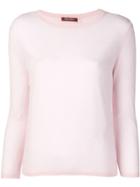 Max Mara Studio Fine Knit Top - Pink