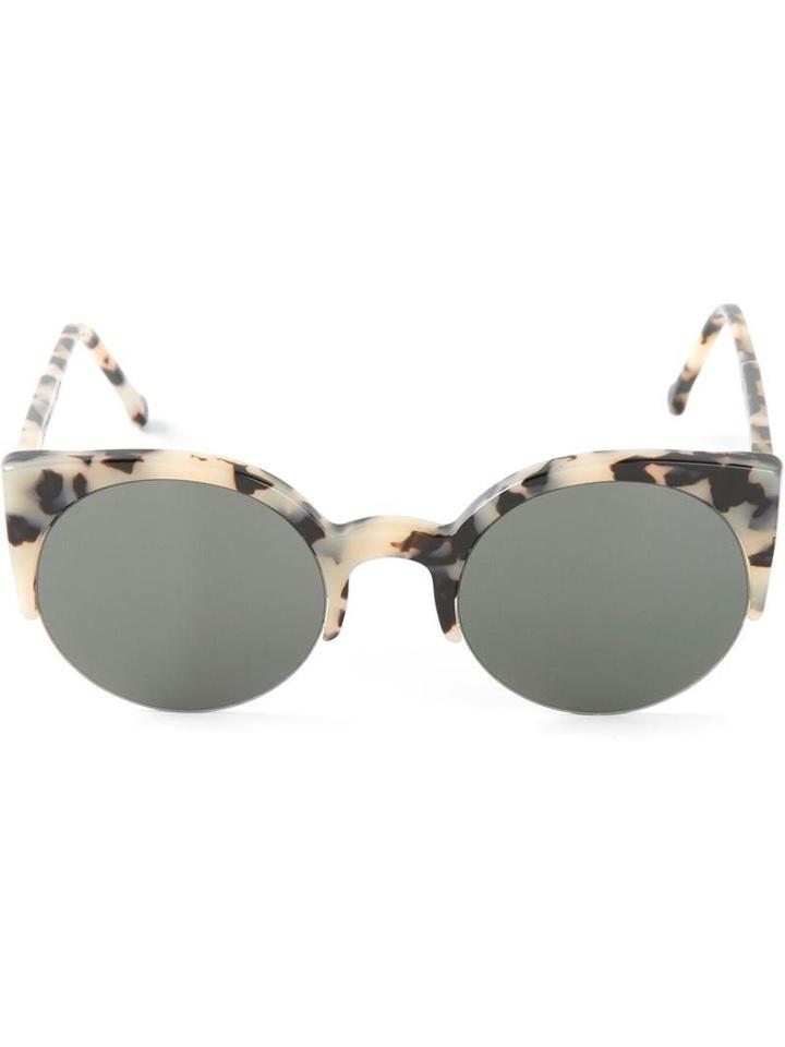 Retro Super Future 'lucia Francis Puma' Sunglasses