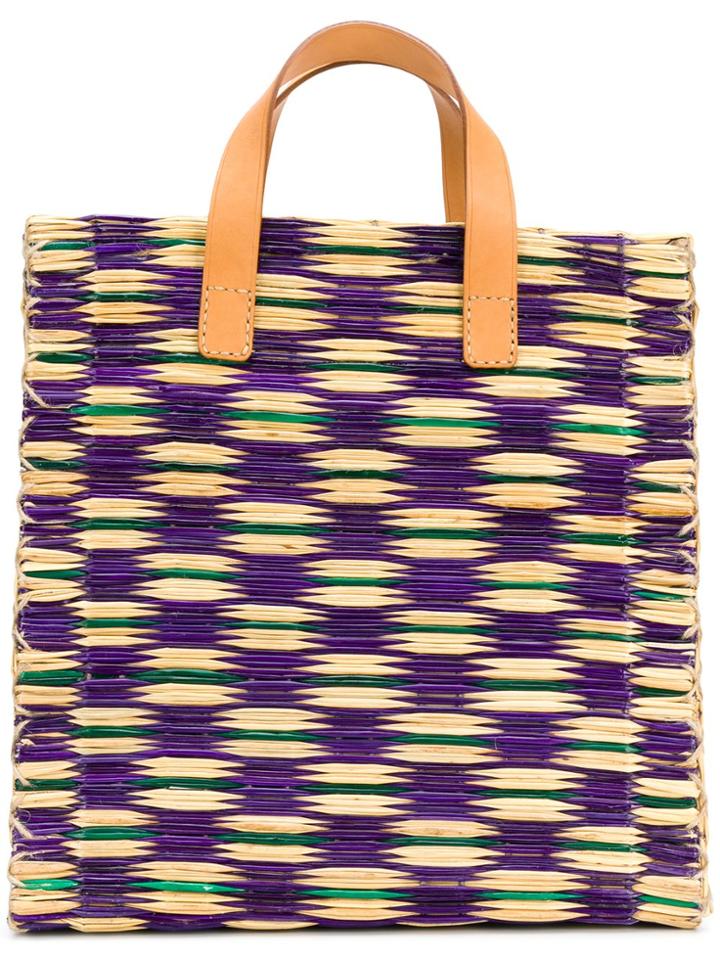 Comme Des Garçons Comme Des Garçons Woven Tote - Nude & Neutrals