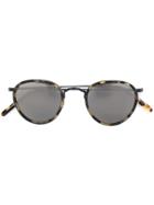 Oliver Peoples Mp-2 Round Frame Sunglasses - Brown