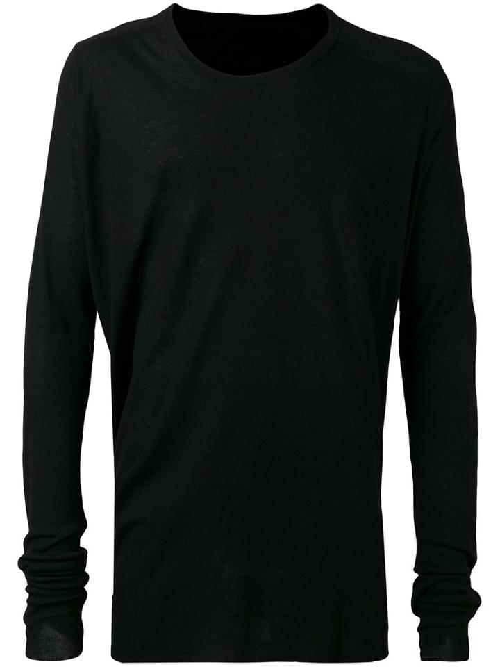 Julius Loose Fit T-shirt, Men's, Size: 4, Black, Rayon