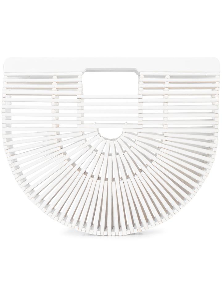 Cult Gaia Ark Clutch Bag - White