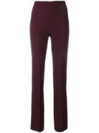 Moschino Pre-owned 1990's High-rise Trousers - Purple