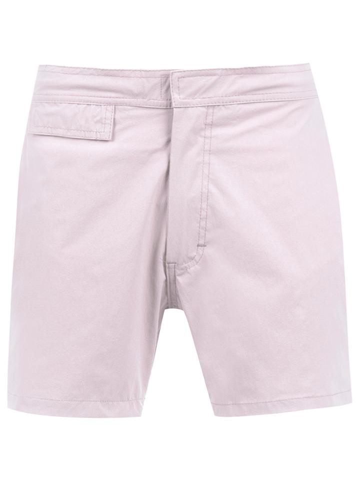 Amir Slama Mid Rise Swim Shorts - Pink & Purple