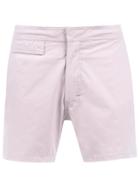 Amir Slama Mid Rise Swim Shorts - Pink & Purple
