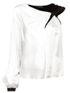Yigal Azrouel One Shoulder Blouse - Black