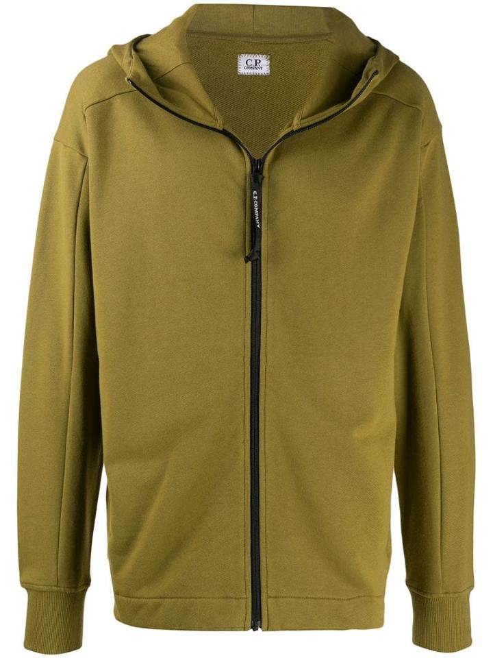 Cp Company Goggle Hooded Sweatshirt - Green