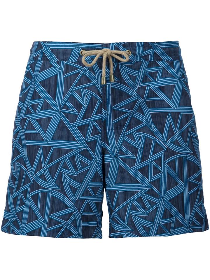Thorsun 'shatter' Swim Shorts, Men's, Size: 36, Black, Polyester